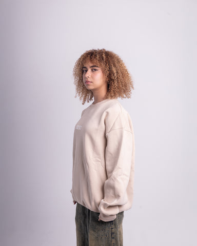 Beige Crewneck