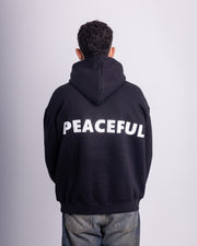 Peaceful Black Hoodie