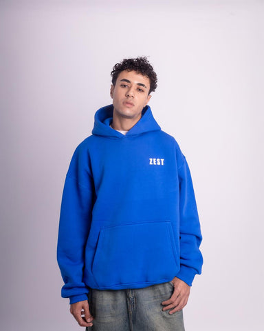 Peaceful blue Hoodie